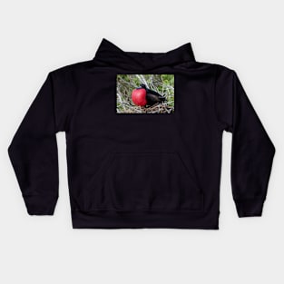 Magnificent Frigatebird Kids Hoodie